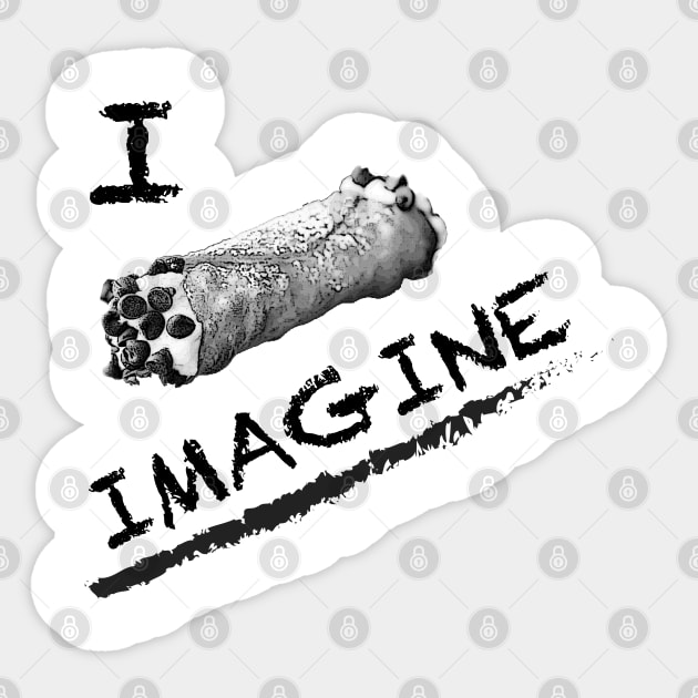 I Cannoli Imagine Sticker by nickmelia18